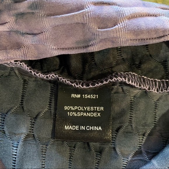 Ara Sports Waffle Weave Purple and Gray Yoga or Running Jacket Medium - Picture 8 of 11